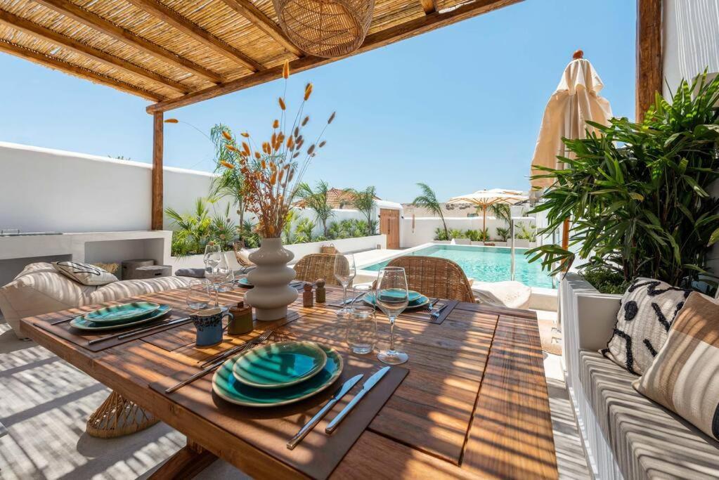 Casacarma Iii, Private Pool, Boho Design, Central Lakhaniá Exterior foto